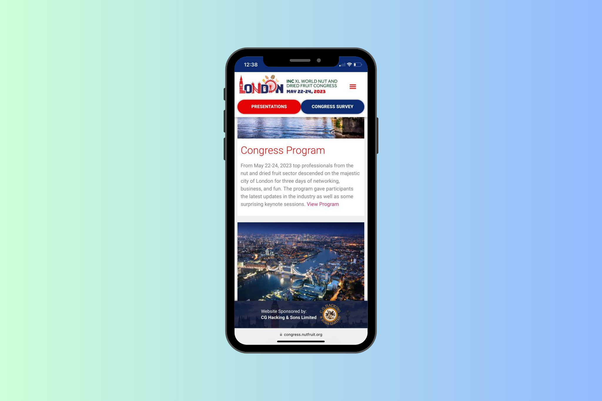 Congress Mobile Website